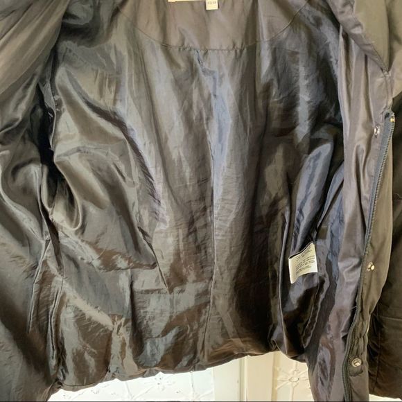 Kenneth Cole Black Down Puffer Coat - Picture 7 of 14